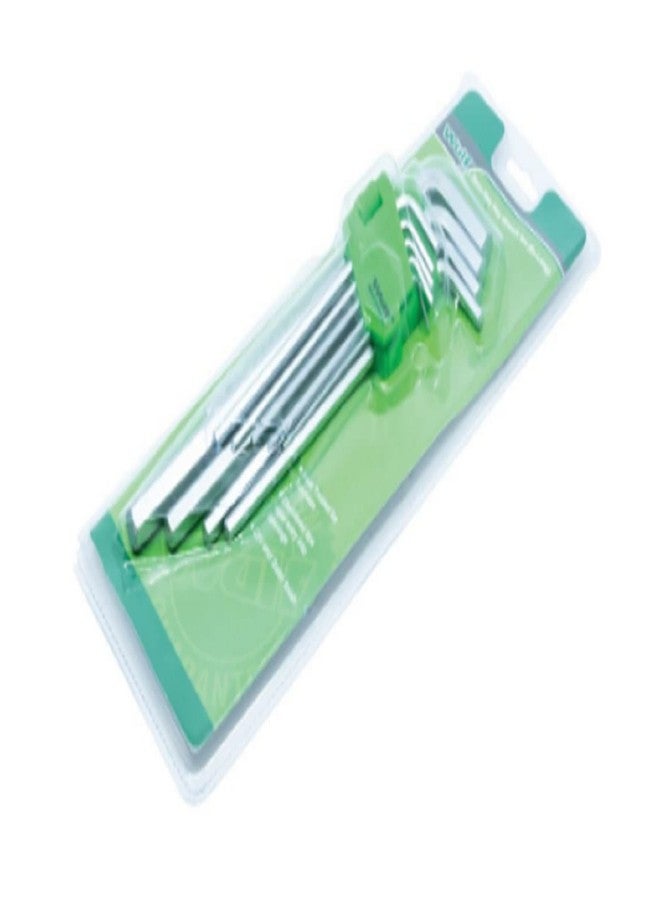 وولف مجموعة مفاتيح ألين طويلة مترية على شكل حرف L من وولف (مجموعة من 9 قطع) | مجموعة مفاتيح ألين شديدة التحمل من فولاذ الكروم والفاناديوم | أدوات مفاتيح ألين مقاومة للصدأ وعالية العزم لإصلاحات المنزل والدراجات وأعمال الصيانة المنزلية والاحترافية - Image 3